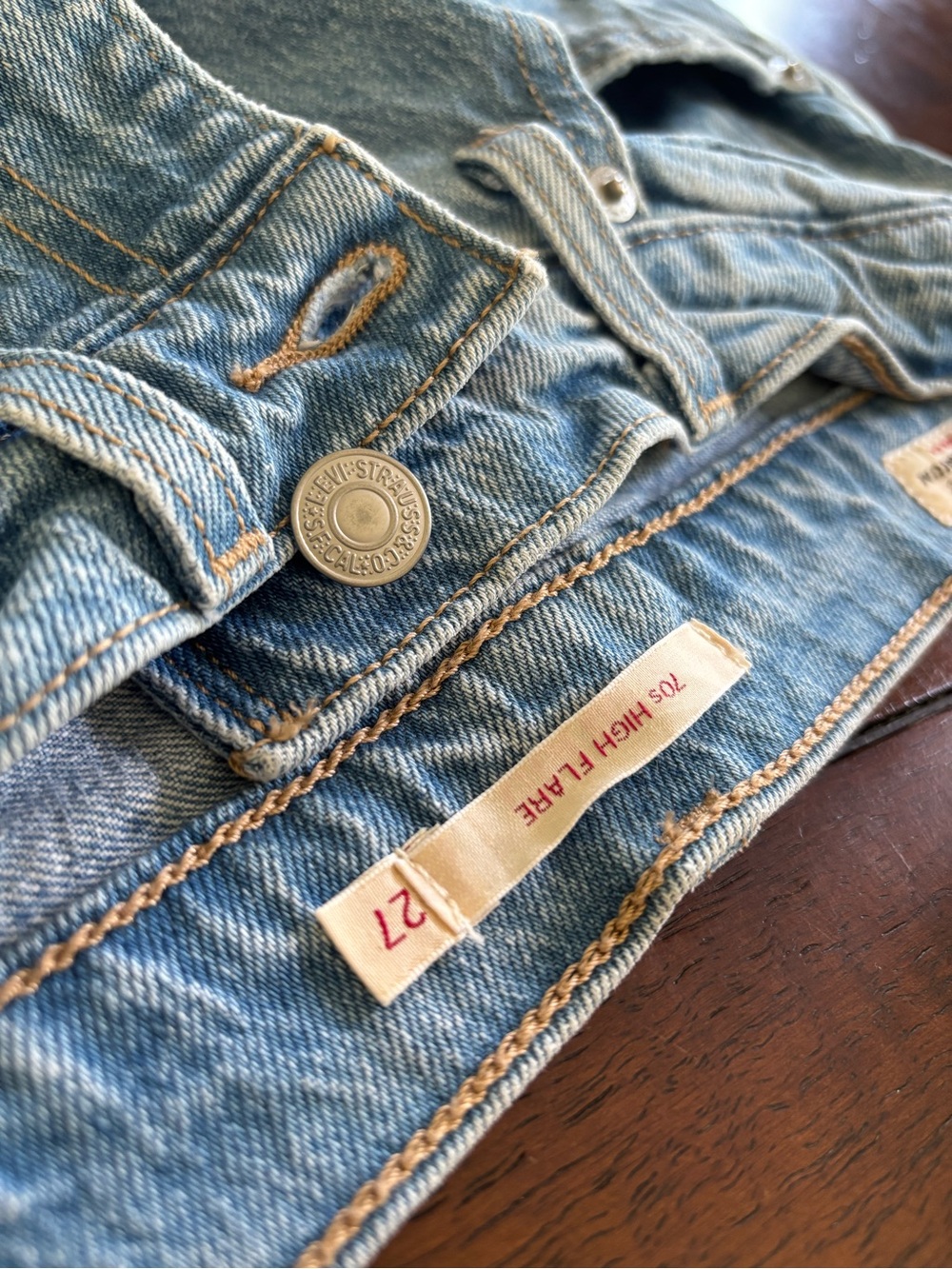 Levi’s 70’s Iconic High Flare Jeans